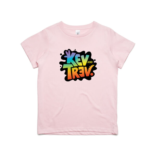 Kev and Kev Logo T (Kids size 2-6)) Thumbnail